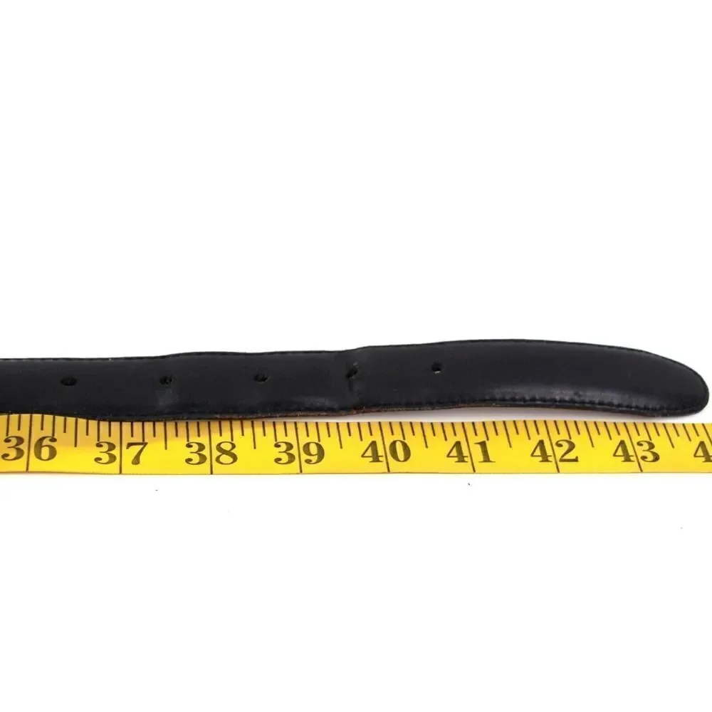 Vintage BLACK GENUINE LEATHER 1